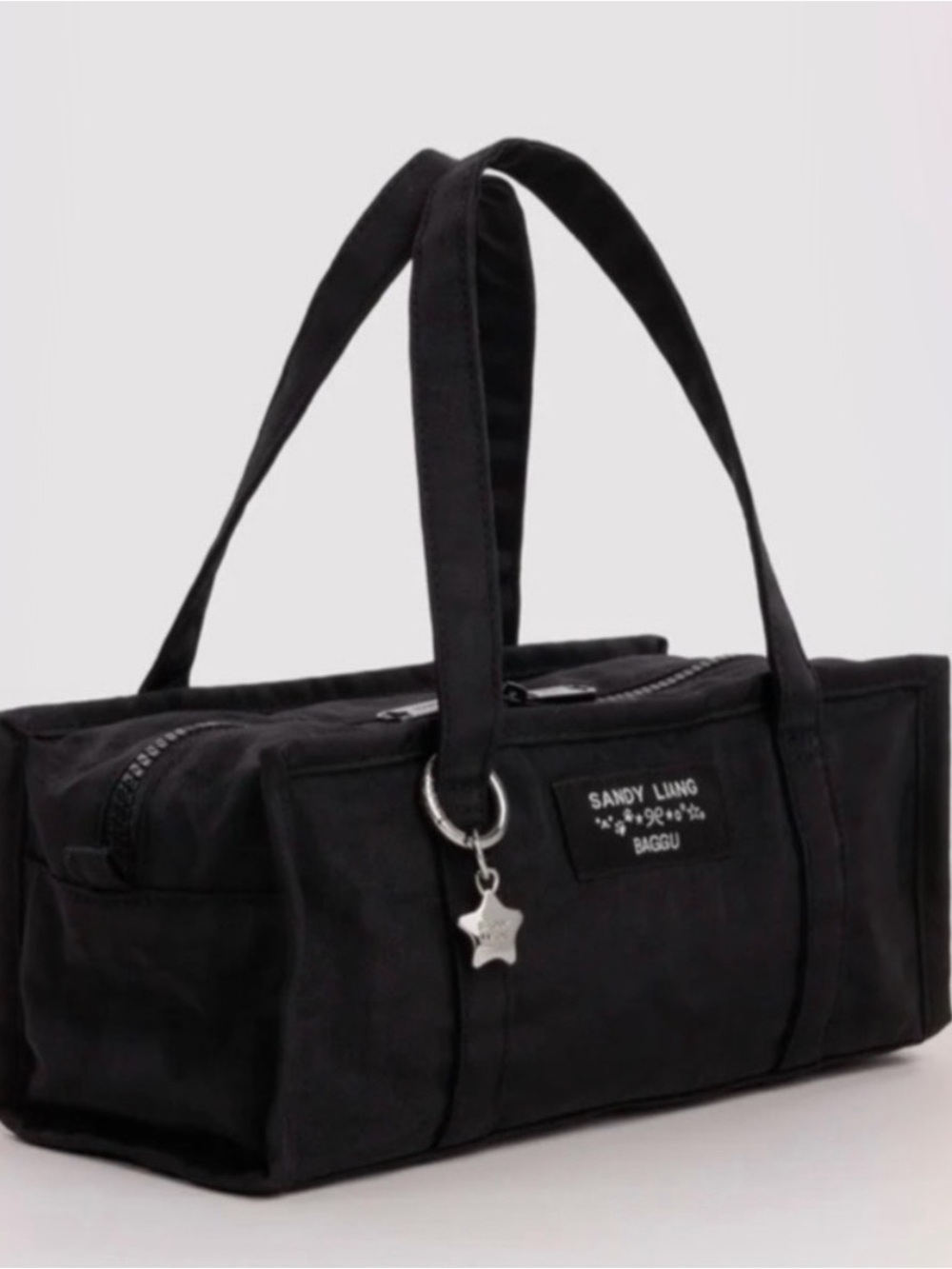 Sandy Liang x Baggu Mini Nylon Black Market Bag NWT IN HAND
